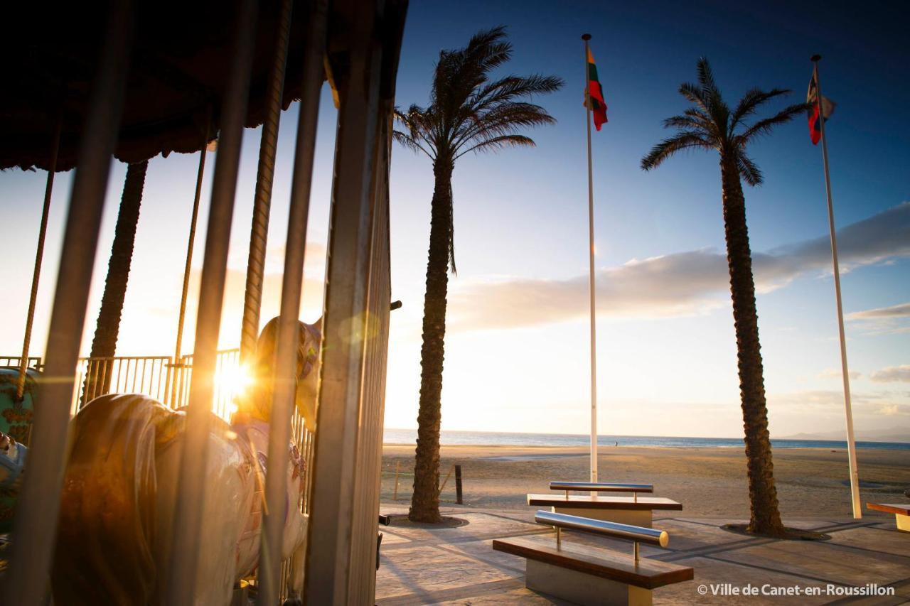 "Mediterranee" Salon Vue Mer Au Coeur De La Ville 10M De La Plage Canet-en-Roussillon Ngoại thất bức ảnh
