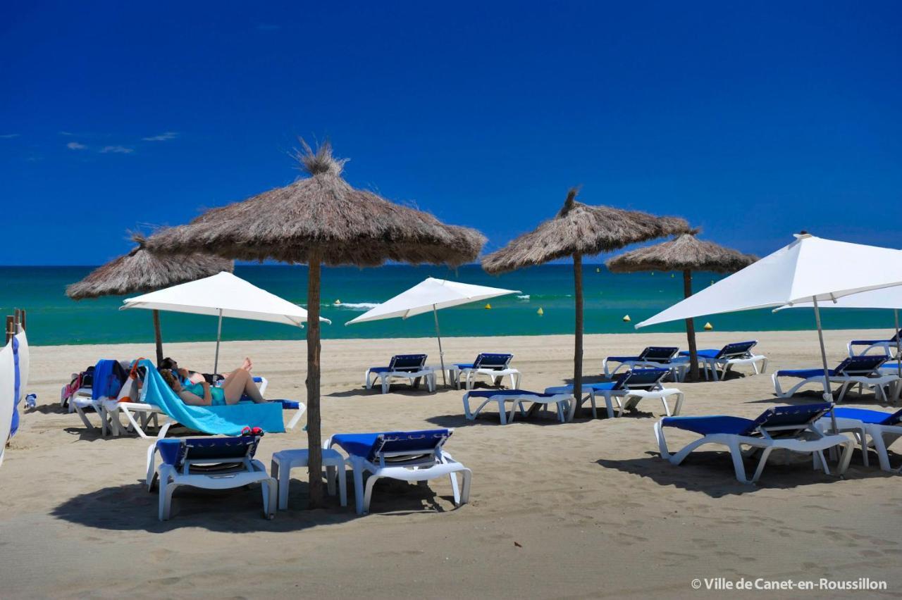 "Mediterranee" Salon Vue Mer Au Coeur De La Ville 10M De La Plage Canet-en-Roussillon Ngoại thất bức ảnh
