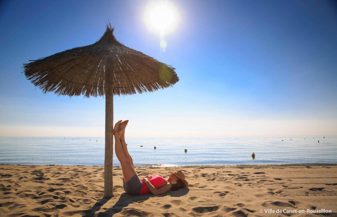 "Mediterranee" Salon Vue Mer Au Coeur De La Ville 10M De La Plage Canet-en-Roussillon Ngoại thất bức ảnh